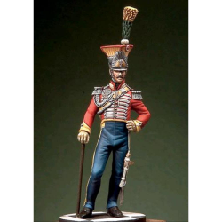 Figurine d'officier des gardes du corps de Murat 54mm.