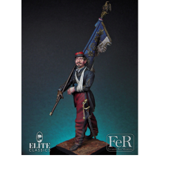 Figurine de lieutenant du 1er Zouave FeR Miniatures.
