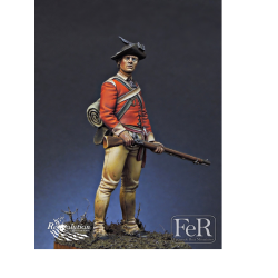 Figurine de 40th Regiment of Foot Light Infantry, 1776 FeR Miniatures.