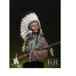 Buste FeR Miniatures de Sioux ChiefLittle Big Horn, 1876 1/12éme.