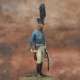 Figurine de Officer, Rifleman of the Guard, Prussia 1808 Art Girona 54mm.