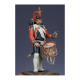 Metal Modeles,54mm,Drummer of artillery 1809. figure kits.