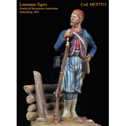 Figurine de Lousiana Tigers – Gettysburg 1863 Masterclass 75mm.