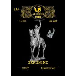 Figurine de Geronimo en 54mm résine Altores Studio.