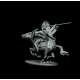Figurine de sioux à cheval en résine 54mm Altores Studio.