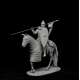 Figurine de cataphracte byzantin 75mm Altores Studio résine.