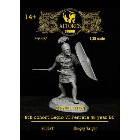 Figurine de centurion 48 avant JC Altores Studio.
