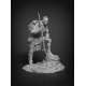 Figurine de chasseur Iroquois en résine 75mm Altores Studio.