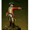 Figurine d'officier Britannique du 35éme regiment 1754-1763.