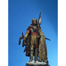 Figurine ce Ayashe guerrier Cheyenne 54mm.