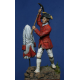 Figurine de soldat du régiment de Guyenne 1754-1763 en 54mm.