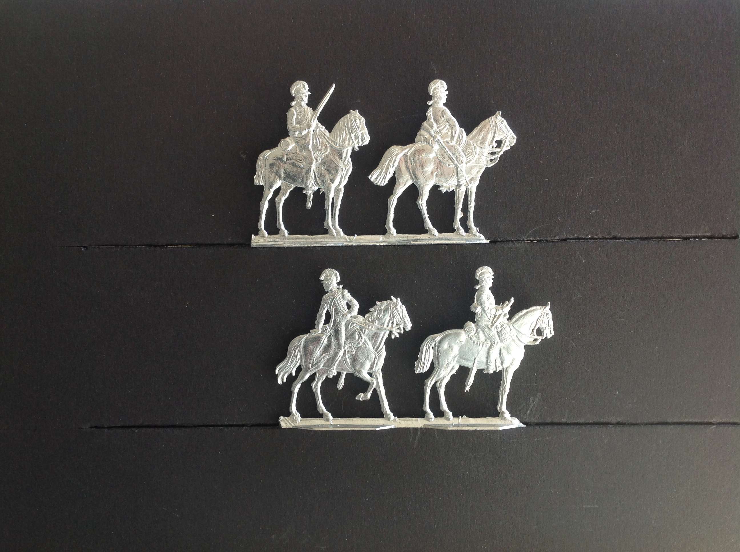 cavalier du 7e régiment de chasseurs à cheval Premier Empire Stock