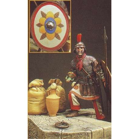 L'empire Romain d'orient en 540. Figurine en RÉSINE.