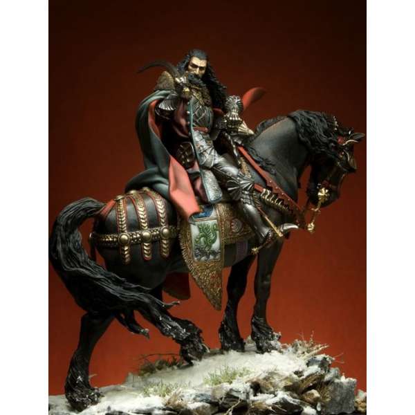 Pegaso Models 75mm Figurine de Vlad Dracula EN RESINE.