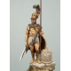Figurine de guerrier Grec Vème siècle avant JC en métal 54mm.