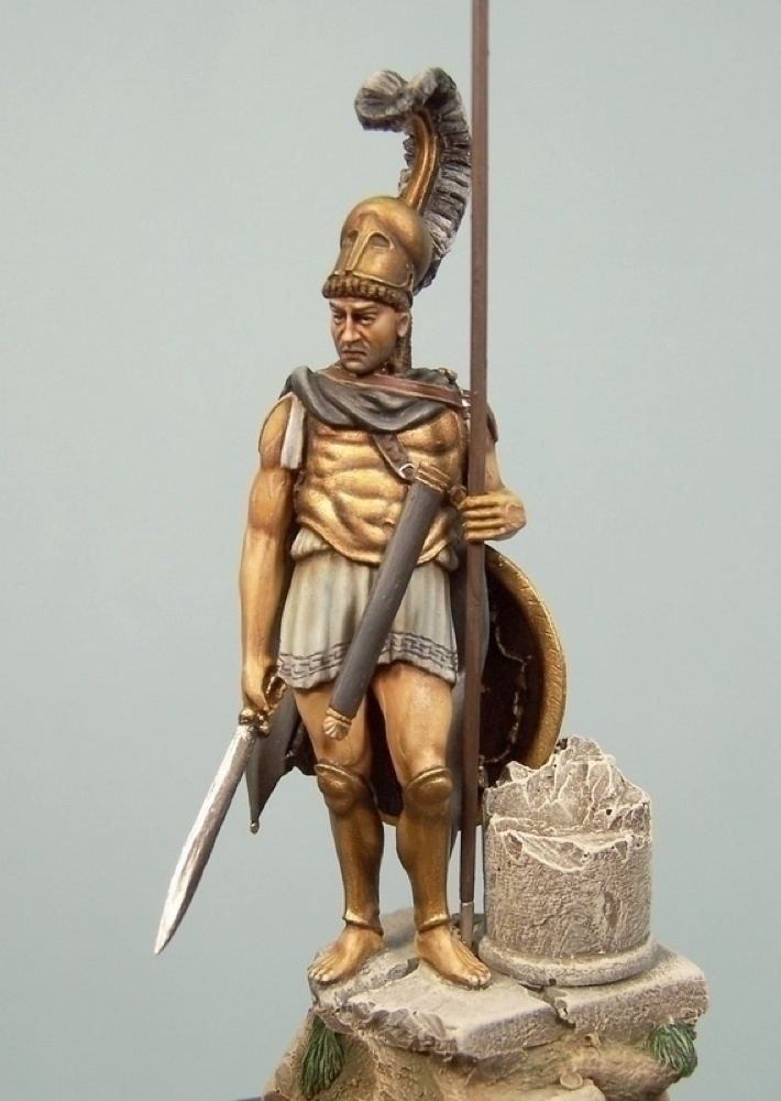 Figurine en Étain - Antique Grec Guerrier By Veronese Idée