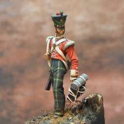 71st Light Infantry, Highlander, Private 1845 Art Girona.