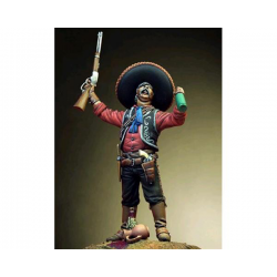 Figurine de révolutionnaire mexicain 1910-1917 54mm.