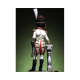 Figurine de d'officier de la garde de Naples 2éme régiment 1814/15 54mm