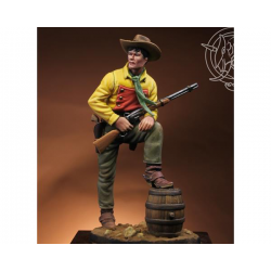 Figurine de Texas Ranger en 1883 Romeo Models 54mm.