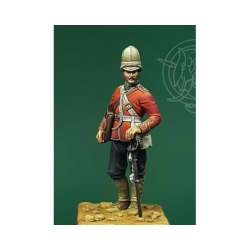 Figurine d'officier du 24th Regiment of Foot – Guerre Zulu Romeo Models 54mm.