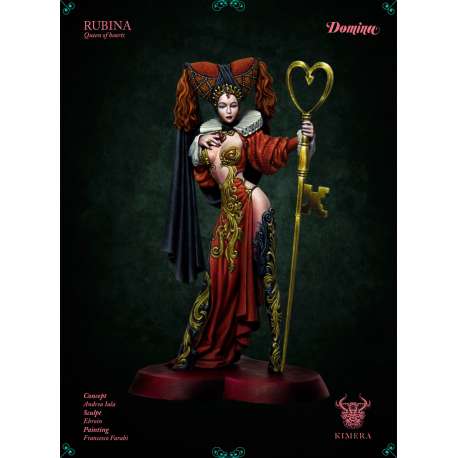 Figurine de Kimera de Rubina – Queen of Hearts 75mm résine.