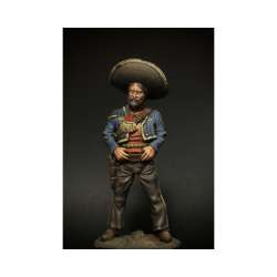 Figurine de Mezcal le mexicain en 54mm Romeo Models.