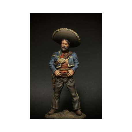 Figurine de Mezcal le mexicain en 54mm Romeo Models.