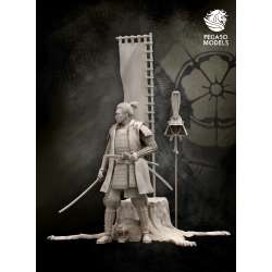 Figurine de Oda Nobunaga en RESINE 90mm Pegaso Models.