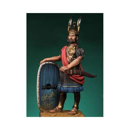 Figurine de comandant Carthaginois IIIème siècle avant JC 54mm Romeo Models.