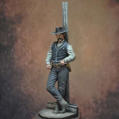 Figurine de Wyatt Earp en 1881 Art Girona 75mm.