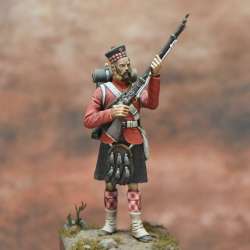 93rd Rgt. Sutherland Highlanders. Ambela 1863 en 54mm Art Girona.