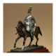Figurine de chasseur à cheval en 1790 Métal Modèles.