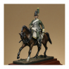 Figurine de chasseur à cheval en 1790 Métal Modèles.