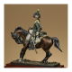 Figurine de chasseur à cheval en 1790 Métal Modèles.
