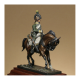 Figurine de chasseur à cheval en 1790 Métal Modèles.