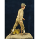 Figurine du Général Leclerc de Hauteclocque en résine Atelier Maket 54mm.