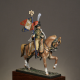 Figurine de Porte Aigle des Chasseurs à cheval de la Garde Métal Modèles.