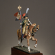 Figurine de Porte Aigle des Chasseurs à cheval de la Garde Métal Modèles.