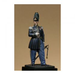 Figurine de Capitaine de chasseur de la G.I 1857 Métal Modèles.