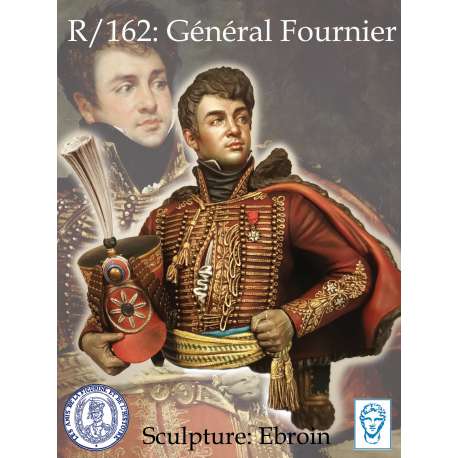 Buste du Général Fournier, 200 mm Alexandros Models.