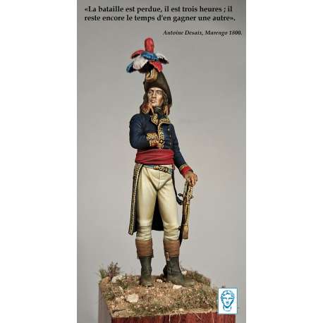 Figurine du Général Desaix, 1800 Alexandros Models résine 75MM