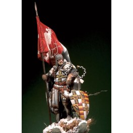 Pegaso models 75mm Grand maître Teutonique XIVe figurine historique