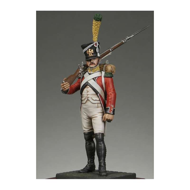 Metal Modeles,54mm,Voltigeur du 3ème régiment  suisse.
