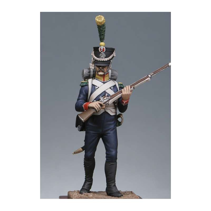 Metal Modeles,54mm,Light Infantry, voltigeur 1809. Figure kits.