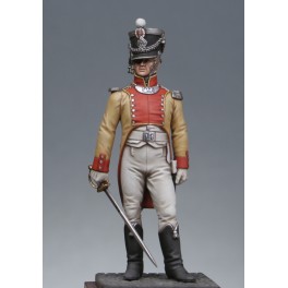 Métal Modèles 54mm, Officier du bataillon de Neuchâtel en 1808.