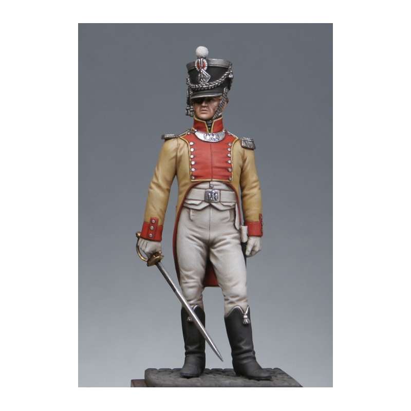 Métal Modèles 54mm, Officier du bataillon de Neuchâtel en 1808.