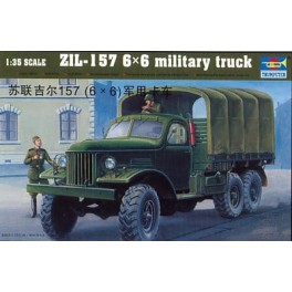 Camion Soviétique ZIL 157 6X6. Maquette Trumpeter 1/35e 