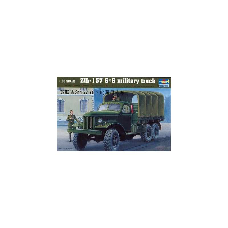 Camion Soviétique ZIL 157 6X6. Maquette Trumpeter 1/35e 