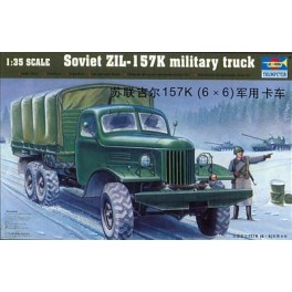 Camion Soviétique ZIL 157K. Maquette Trumpeter 1/35e 